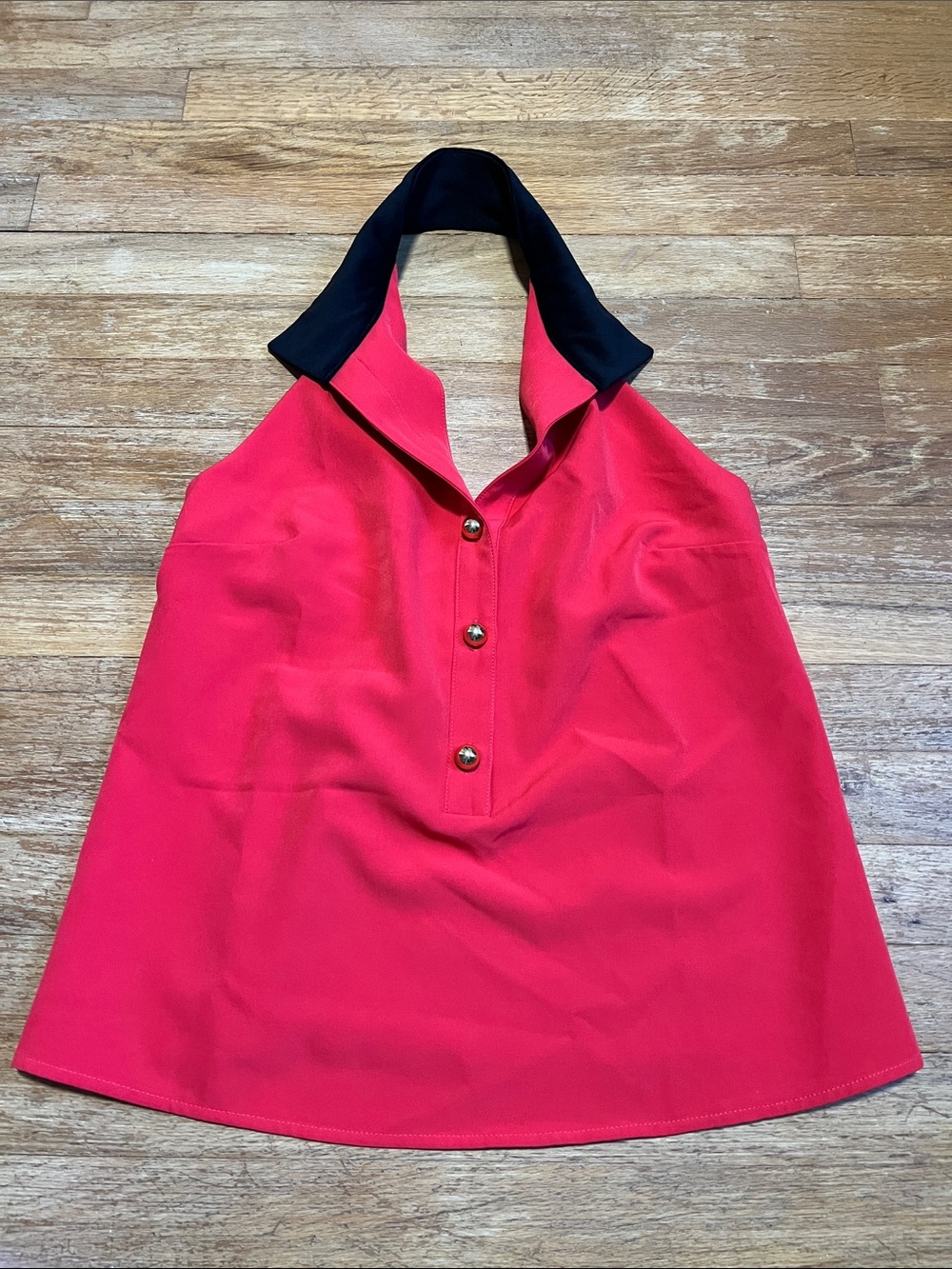 NWT Tuckernuck Jagger Halter Top Red size small